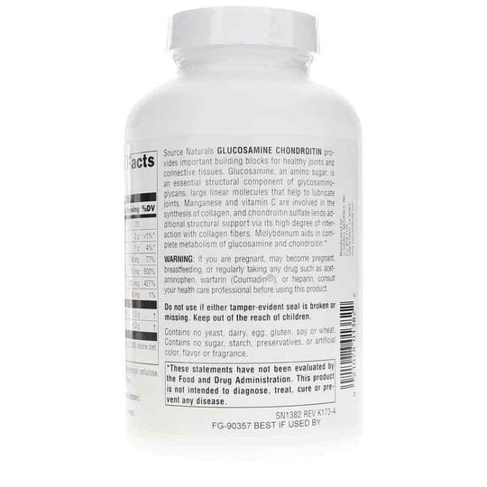 Glucosamine Chondroitin, SNN